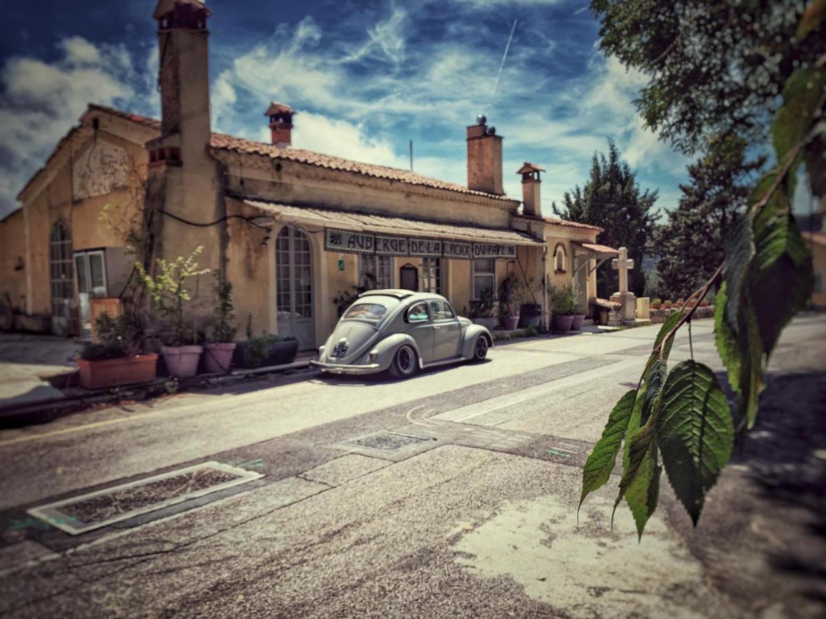 Auberge De La Croix Du Pape Èze Zewnętrze zdjęcie